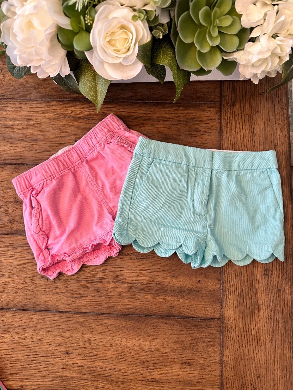 EUC - Crew Cuts Girls Shorts - Size 4